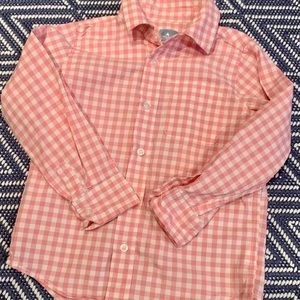 Gap boys long sleeve button down shirt